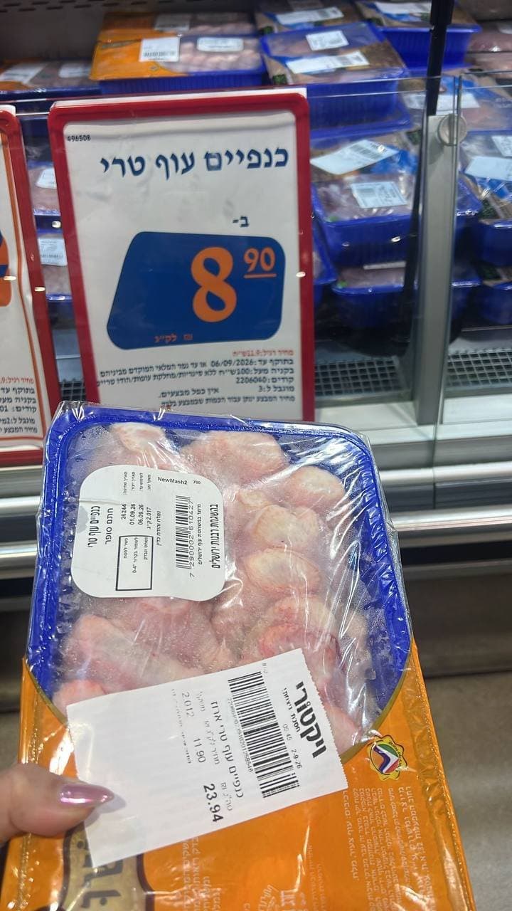 כנפיים עוף טרי