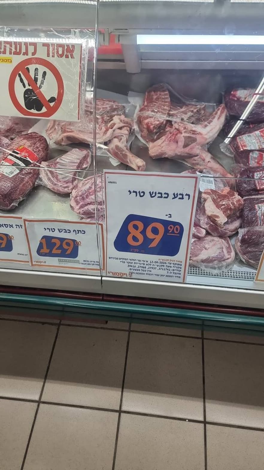 כתף כבש טרי