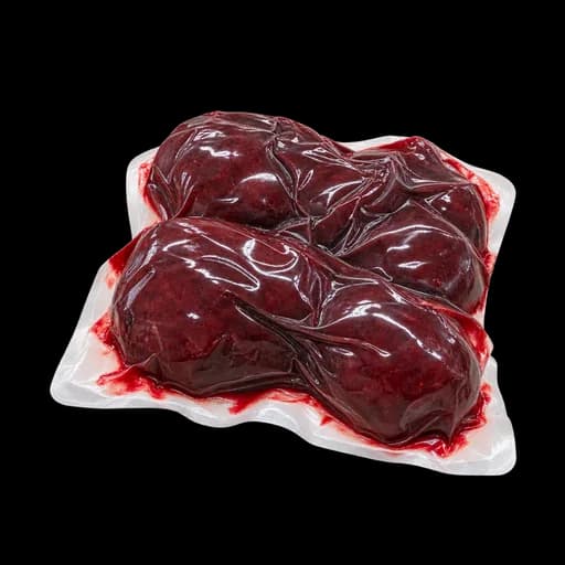 Vacuum-packed red beetroot